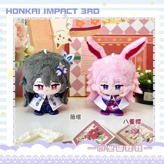 12cm Mini Anime Honkai: Star Rail Plush Doll Huohuo Serval Boothill Topaz Argenti Blade Jing Yuan Kafka boys girls gift Kids toy