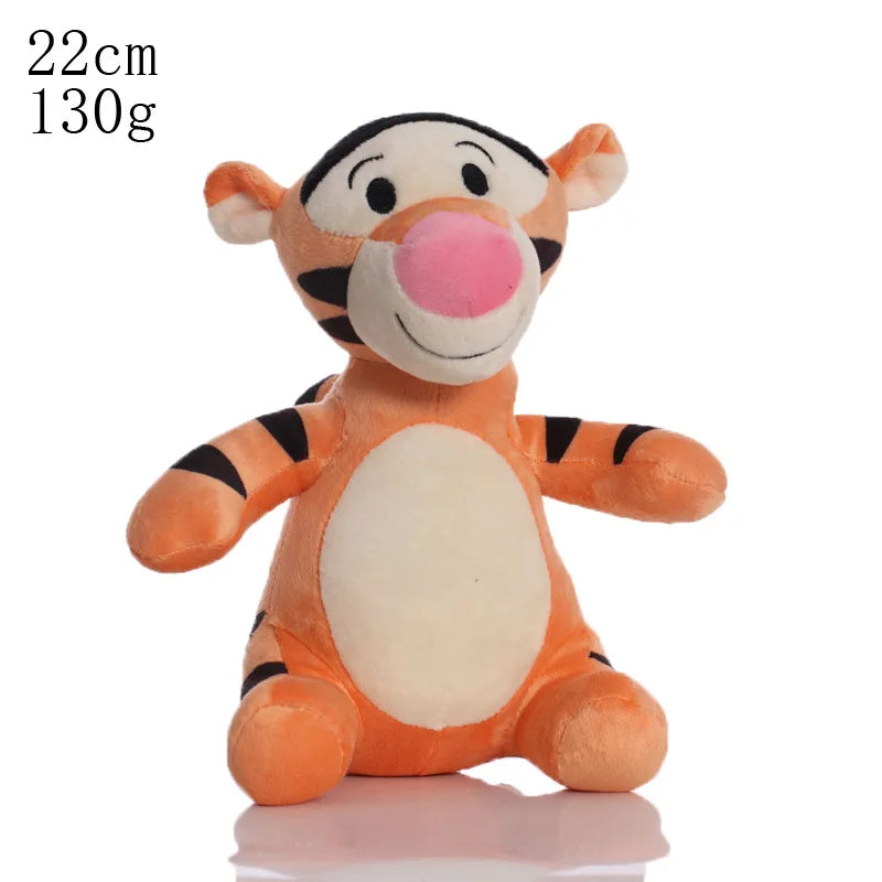 21cm-23cm Winnie The Pooh Tigger Piglet Eeyore Plush Toy Cute Animal Bear Tiger Pig Donkey Soft Stuffed Doll Kids Gifts