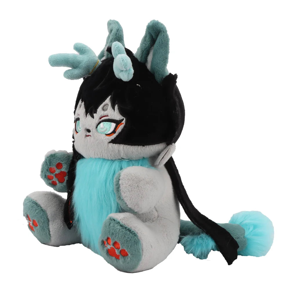 Cartoon Anime Plush Toys Danheng Meow Honkai Star Rail Plush Honkai: Star Rail Adorable Soft Plush Birthday Halloween Xmas Gifts
