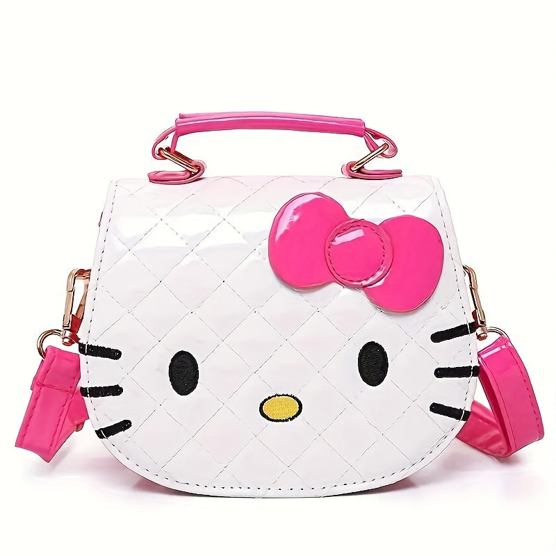 1pc Sanrio New Hello Kitty Crossbody Bag, Casual Versatile Shoulder Purse Fashion Phone & Earphone Pouch Handbag Birthday Gift for Daily Commute, Mini Handbag, Small Handbags for, Purse for, Novelty Purse, Mini Crossbody Bag,