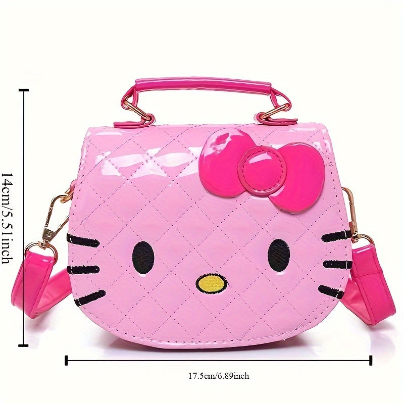 1pc Sanrio New Hello Kitty Crossbody Bag, Casual Versatile Shoulder Purse Fashion Phone & Earphone Pouch Handbag Birthday Gift for Daily Commute, Mini Handbag, Small Handbags for, Purse for, Novelty Purse, Mini Crossbody Bag,