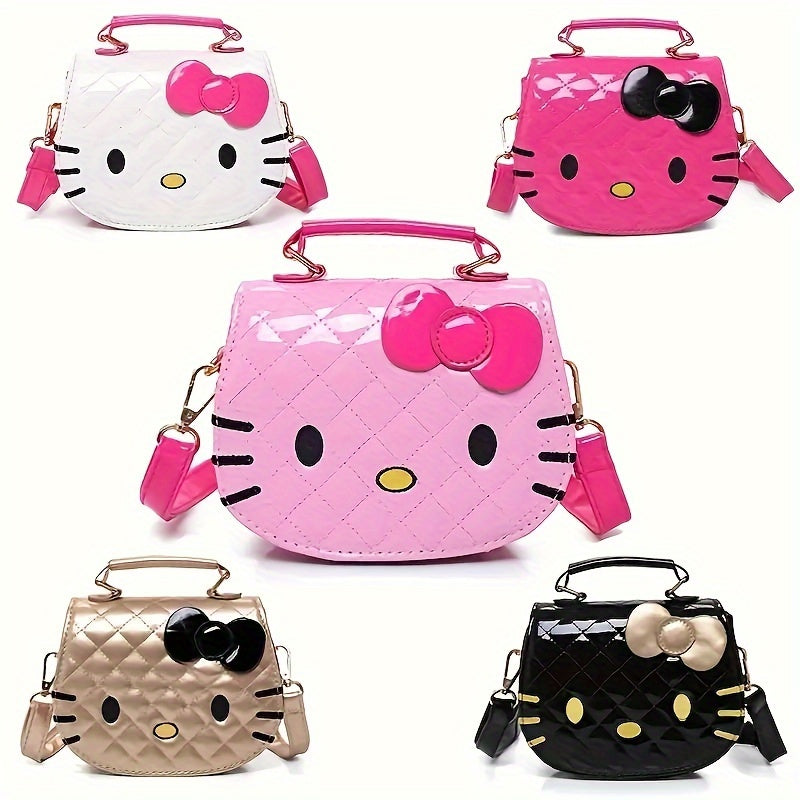 1pc Sanrio New Hello Kitty Crossbody Bag, Casual Versatile Shoulder Purse Fashion Phone & Earphone Pouch Handbag Birthday Gift for Daily Commute, Mini Handbag, Small Handbags for, Purse for, Novelty Purse, Mini Crossbody Bag,