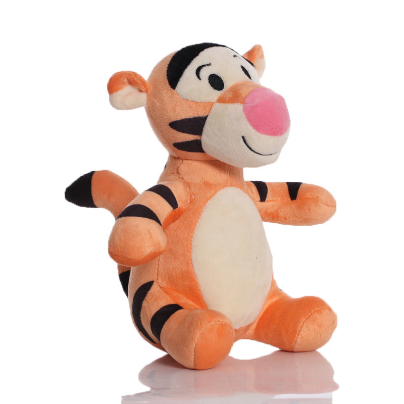 21cm-23cm Winnie The Pooh Tigger Piglet Eeyore Plush Toy Cute Animal Bear Tiger Pig Donkey  Soft Stuffed Doll Kids Gifts