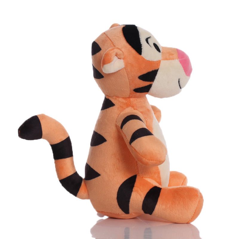21cm-23cm Winnie The Pooh Tigger Piglet Eeyore Plush Toy Cute Animal Bear Tiger Pig Donkey  Soft Stuffed Doll Kids Gifts