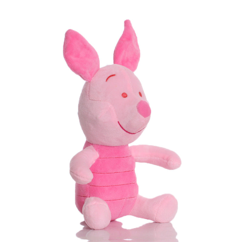 21cm-23cm Winnie The Pooh Tigger Piglet Eeyore Plush Toy Cute Animal Bear Tiger Pig Donkey  Soft Stuffed Doll Kids Gifts