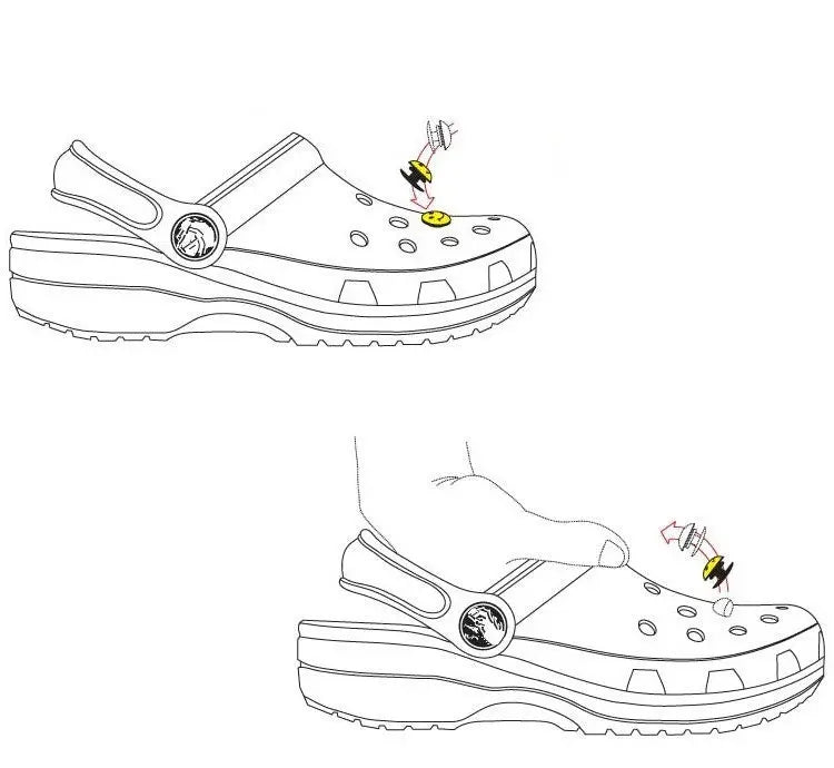 MINISO Hello Kitty Sanrio cartoon 1pcs cute shoe charms Accessories buckle clogs sandals pin decorate kids girls gift