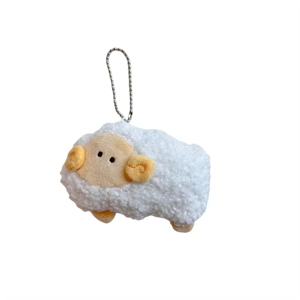 Cartoon Red Panda Plush Keyring Plush Stuffed Toys Pulling Tail Panda Plush Pendant Cute Animal Red Panda Plushies Pendant Kids