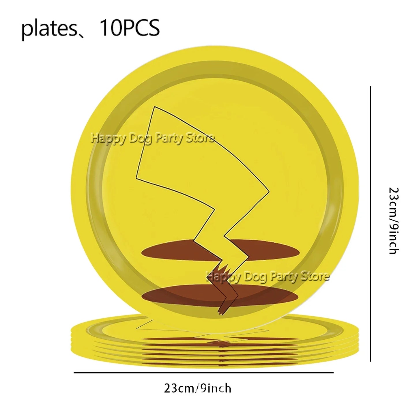 Pokemon Birthday Party Decoration New Yellow Pikachu Balloons For Kids Event Supplies Tableware Banner Backdrop Tablecloth Decor