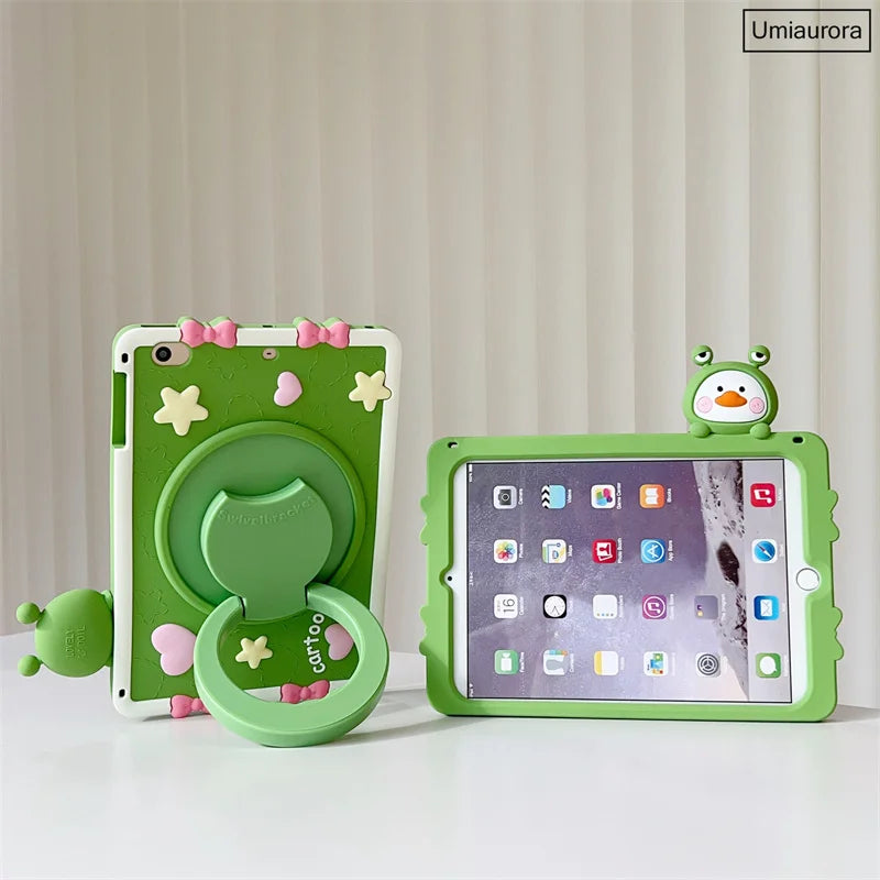 Cartoon Kids Cases For Huawei Matepad Pro 11 10.8 10.4 T10 T10S Mediapad T5 M5 Lite 8.0 10 10.1 Tablet Silicon Cover Stand Funda