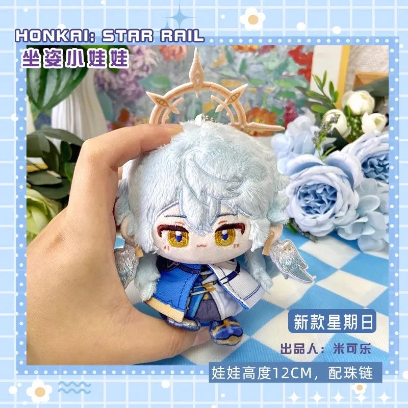 12cm Mini Anime Honkai: Star Rail Plush Doll Huohuo Serval Boothill Topaz Argenti Blade Jing Yuan Kafka boys girls gift Kids toy
