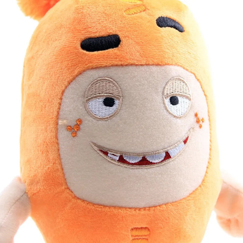 Anime Oddbods Cartoon Game Plush Toys Cute Soft Fuse Pogo Bubbles Slick Zeke Jeff Plush Doll Toys For Kids Christmas Gift 15cm