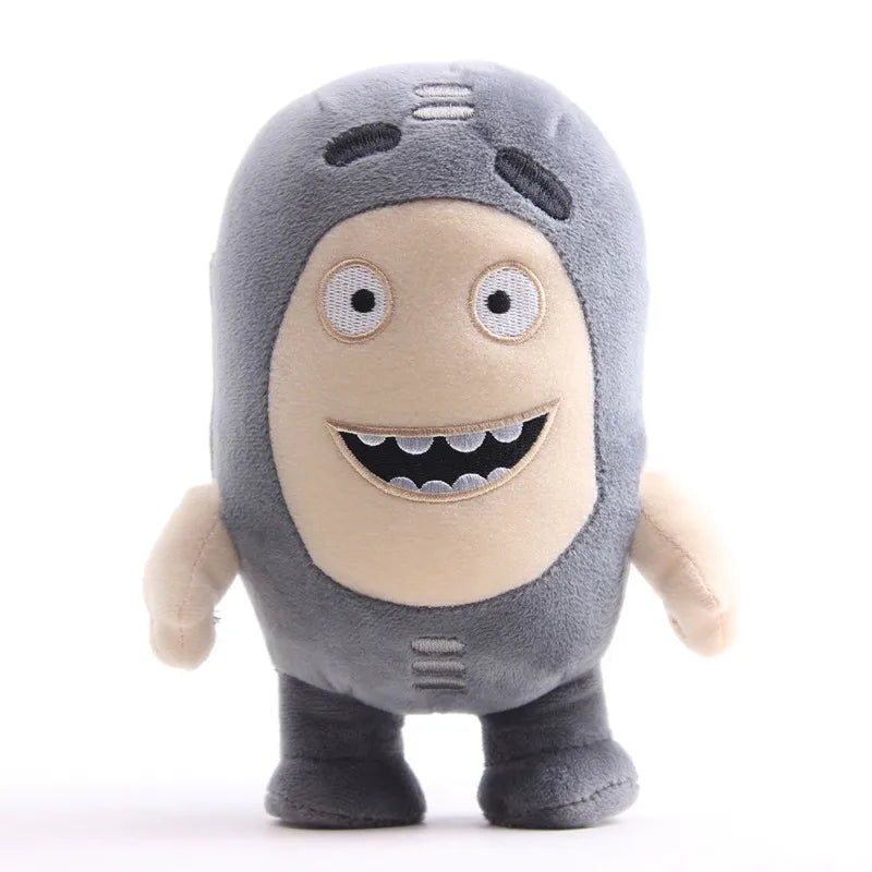Anime Oddbods Cartoon Game Plush Toys Cute Soft Fuse Pogo Bubbles Slick Zeke Jeff Plush Doll Toys For Kids Christmas Gift 15cm
