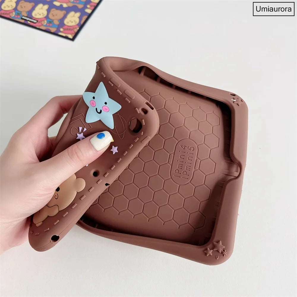 Cartoon Kids Cases For Huawei Matepad Pro 11 10.8 10.4 T10 T10S Mediapad T5 M5 Lite 8.0 10 10.1 Tablet Silicon Cover Stand Funda