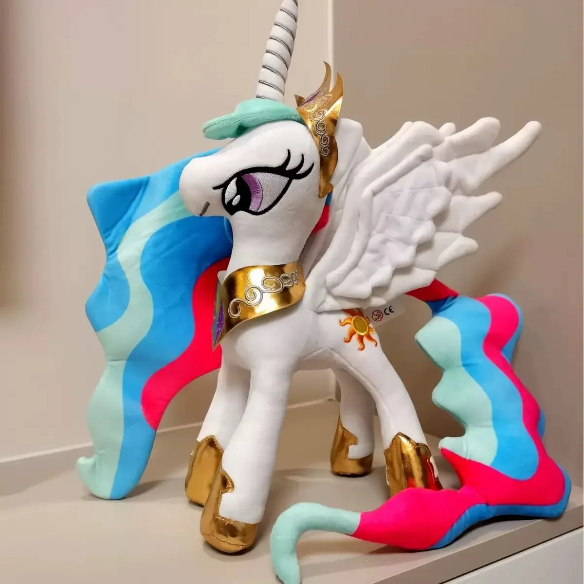 35/30CM My Little Pony Plush Toys Twilight Sparkle Pinkie Pie Fluttershy Rainbow Dash Soft Stuffed Unicorn Toys for Kids Gift