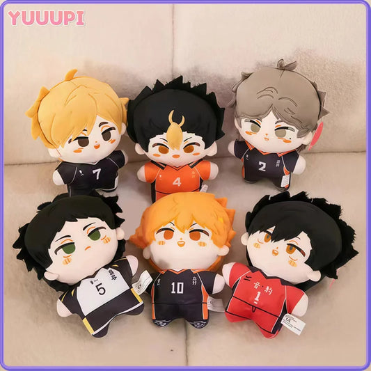 20cm Kawaii Haikyuu Plush Toy Volleyball Stuffed Anime Doll Hinata Shoyo Tobio Kageyama Yu Nishinoya for Fans Kids Birthday Gift
