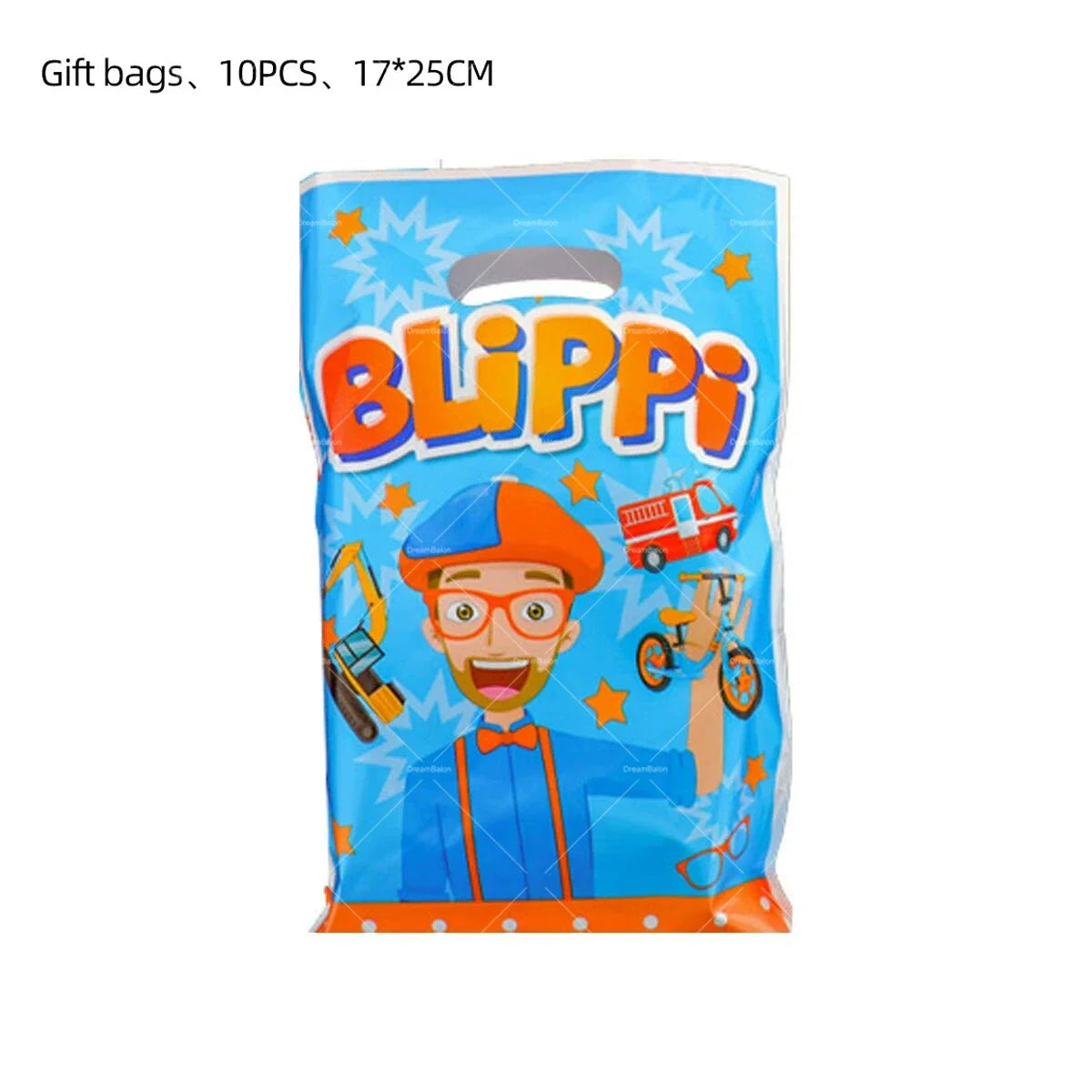 Blippiing Foil Balloon Happy Birthday Banner Decoration Party Supplies Backdrop Cake Toppers Disposable Tableware Latex Ballons