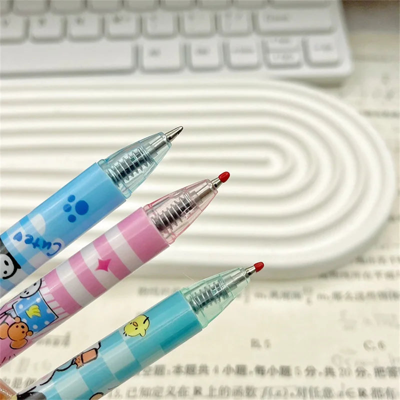 Sanrio Pochacco 0.5mm Gel Pens Kawaii Anima Dog Black Pen School Student 0ffice Stationery Supplies Kids Gift