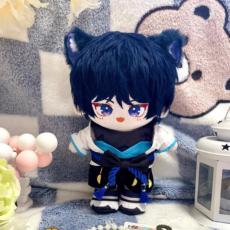 Anime Genshin Impact Plush Wanderer Kinich Scaramouche Xiao Venti Cotton changing doll Stuffed Animals Kids toy gifts Clothing