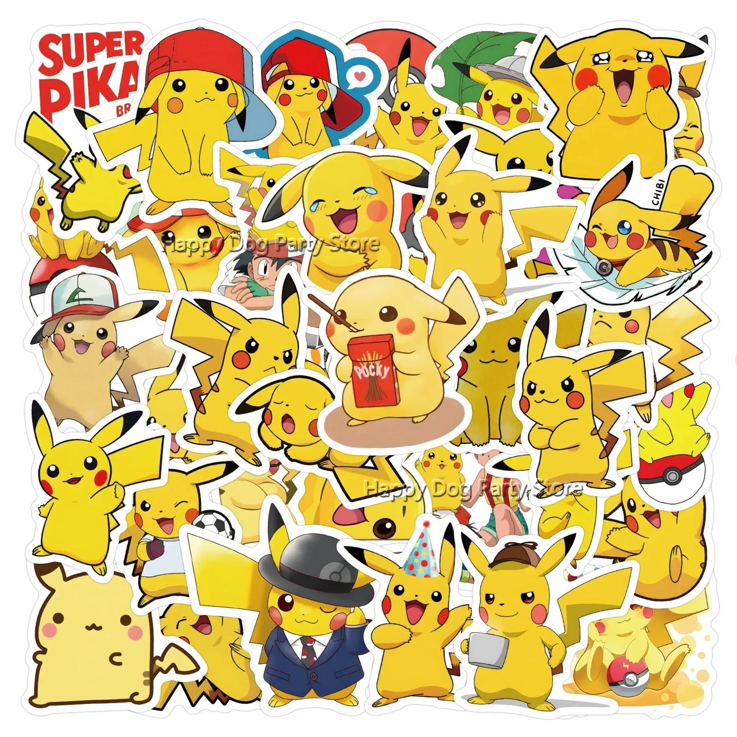 Pokemon Birthday Party Decoration New Yellow Pikachu Balloons For Kids Event Supplies Tableware Banner Backdrop Tablecloth Decor