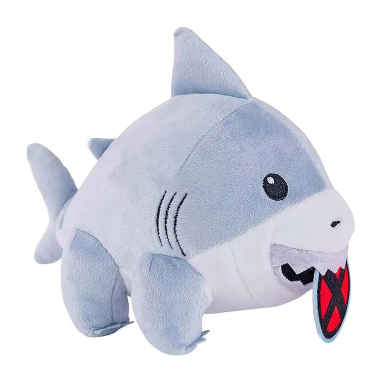 New Anime Jeff The Land Shark Plush Toys Kawaii Stuffed Dolls Cute Sharp Animals Doll Plushies Kids Birthday Gifts 20cm
