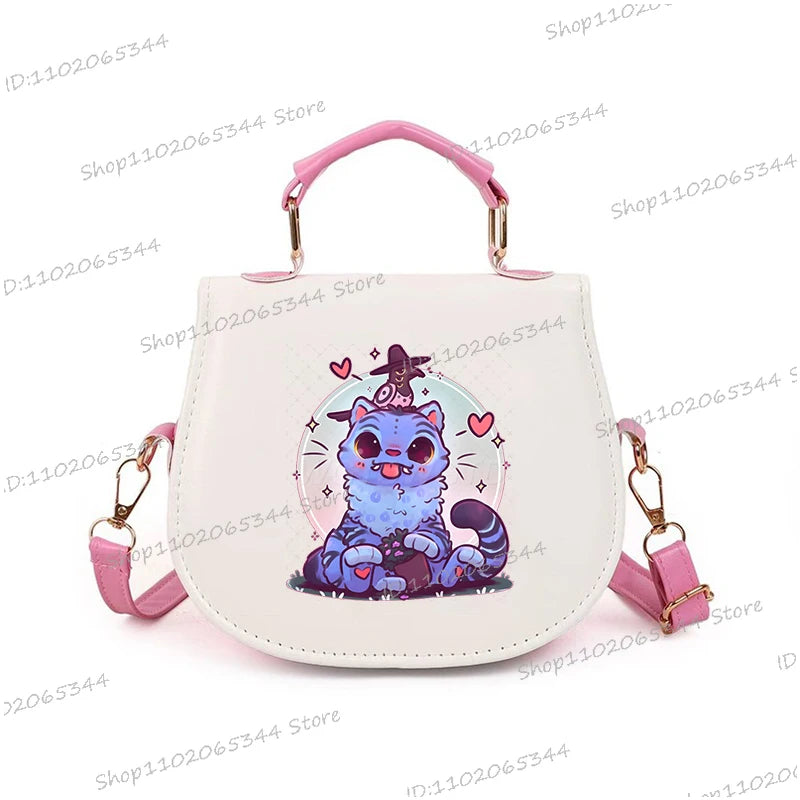 2025 Kpop Demon Hunters Anime Women's Designer Underarm Handbag Fashion Anime Movie High Quality Girls Tote Crossbody Bags