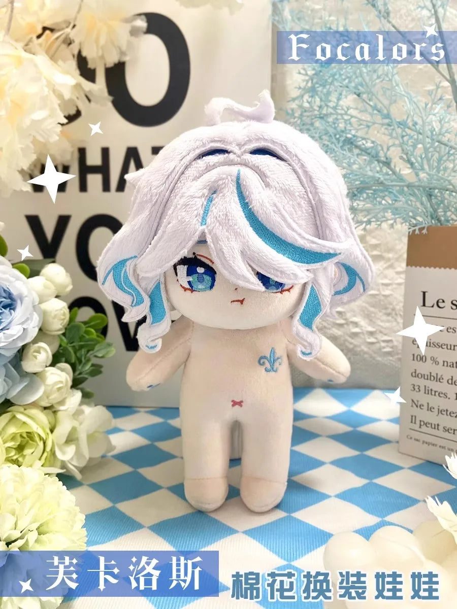 Anime Genshin Impact Plush Wanderer Kinich Scaramouche Xiao Venti Cotton changing doll Stuffed Animals Kids toy gifts Clothing