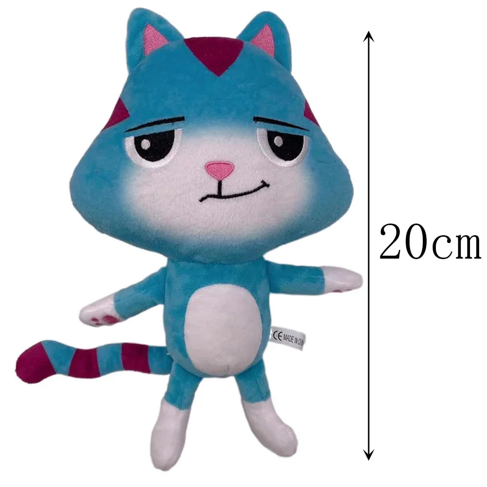 Newest 10 stlyes Gabby Dollhouse Plush Toy Mercat Cartoon Stuffed Animals Mermaid Cat Plushie Doll Kids Birthday Christams Gifts