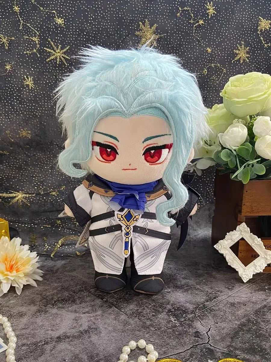 Anime Genshin Impact Plush Wanderer Kinich Scaramouche Xiao Venti Cotton changing doll Stuffed Animals Kids toy gifts Clothing
