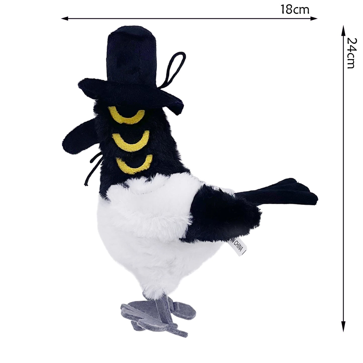 Popular Derpy Tiger Plush Toys Kpop Demon Hunters Plushies Stuffed Doll Soft Cuddly Gifts for Kids Child Birthday Christmas