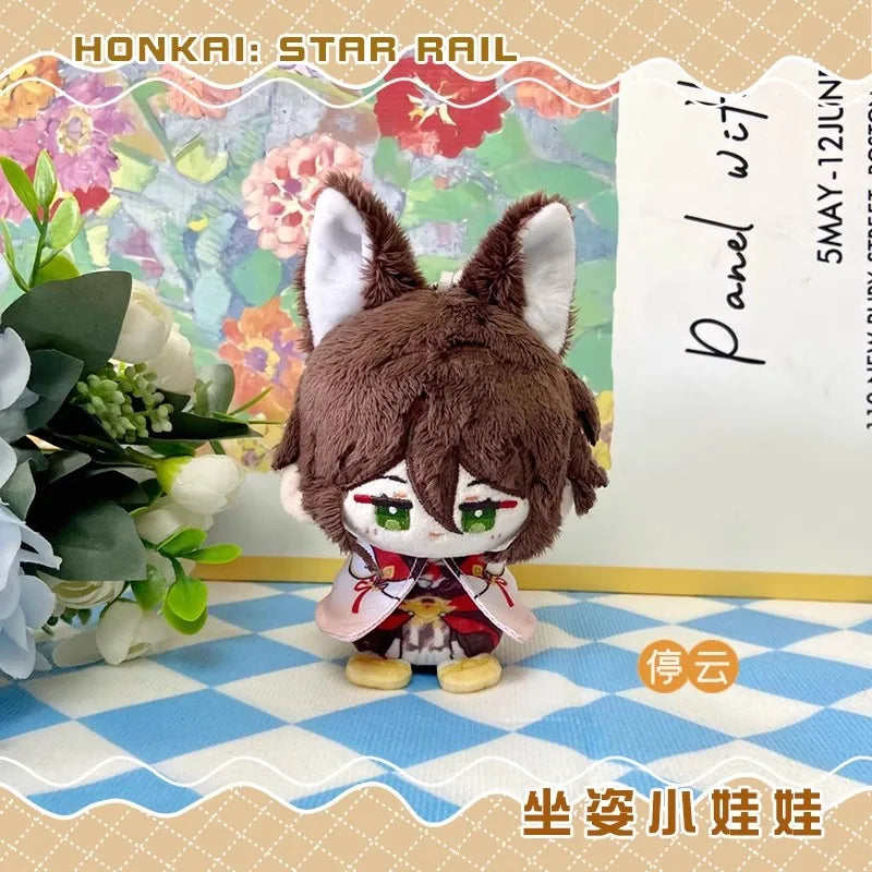 12cm Mini Anime Honkai: Star Rail Plush Doll Huohuo Serval Boothill Topaz Argenti Blade Jing Yuan Kafka boys girls gift Kids toy