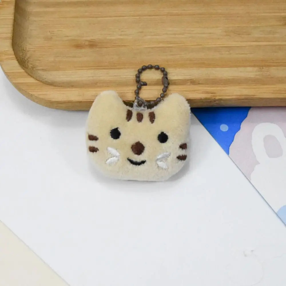 Cartoon Red Panda Plush Keyring Plush Stuffed Toys Pulling Tail Panda Plush Pendant Cute Animal Red Panda Plushies Pendant Kids