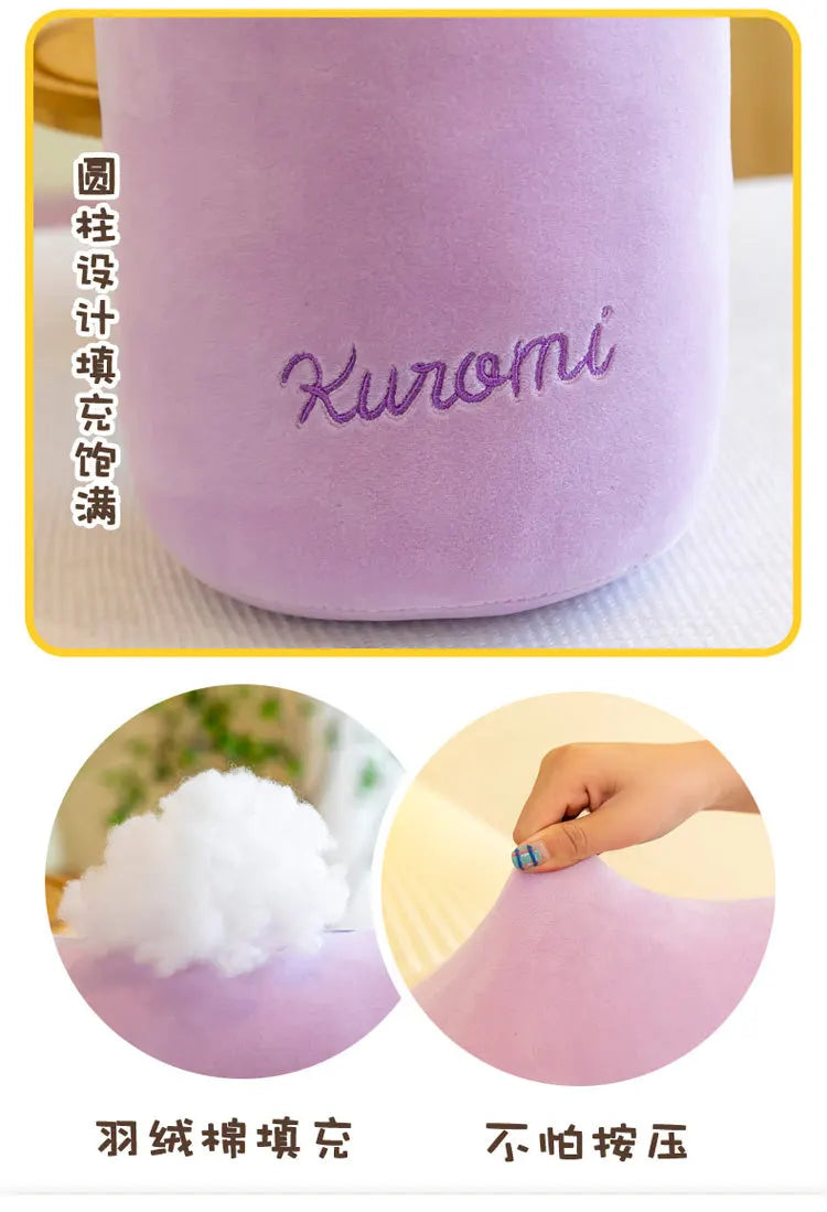 100cm Sanrio My Melody Kulomi Long Pillow Plush Toys Kawaii Soft Comfortable Cushion Japanese Cartoon Kids Girls Sleeping Gifts