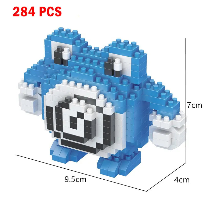 Pokemon Small Building Pokemon Nanoblock Cartoon Pikachu Animal Model Education Game Graphics Pokemon Toys For Kids Birthday
