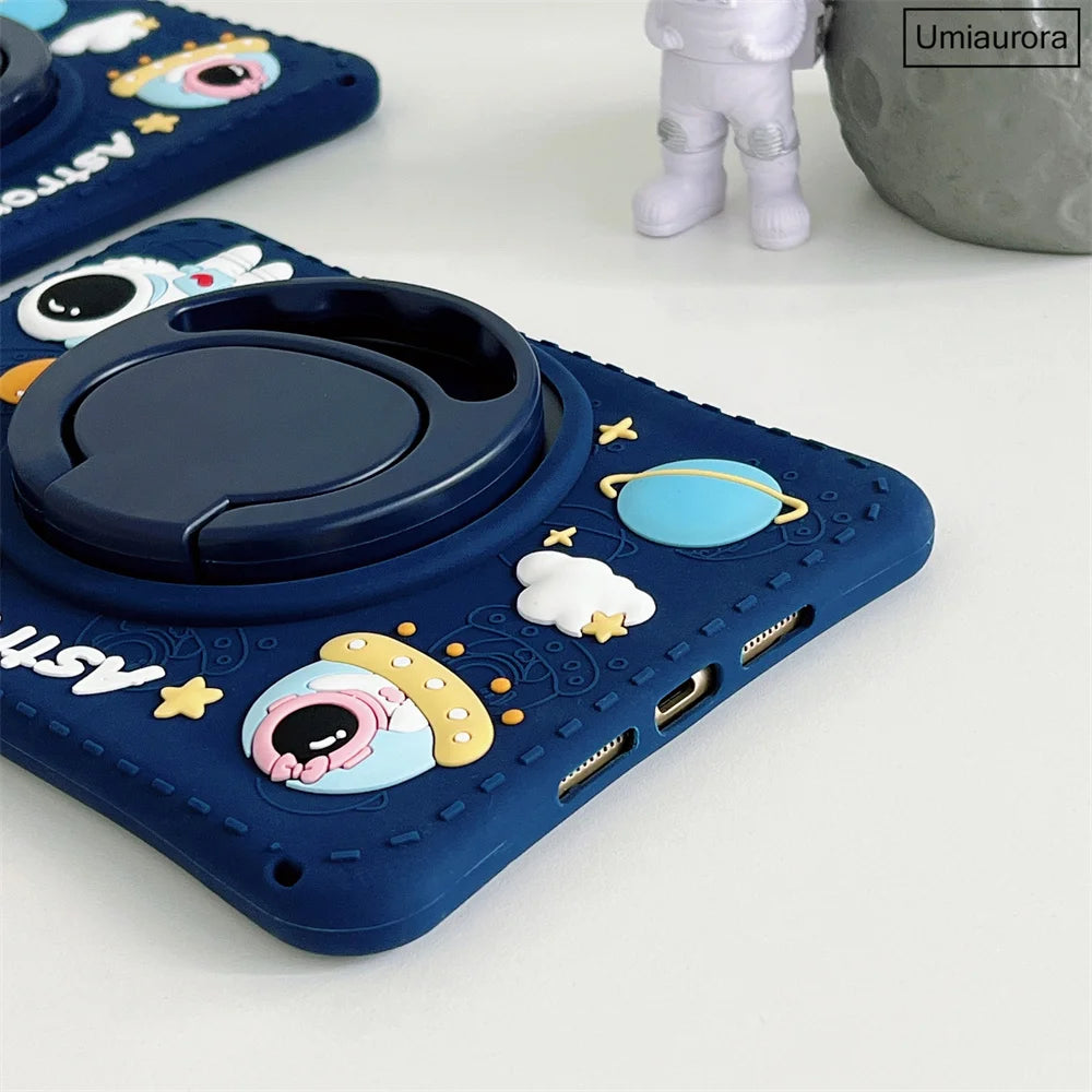 Cartoon Kids Cases For Huawei Matepad Pro 11 10.8 10.4 T10 T10S Mediapad T5 M5 Lite 8.0 10 10.1 Tablet Silicon Cover Stand Funda