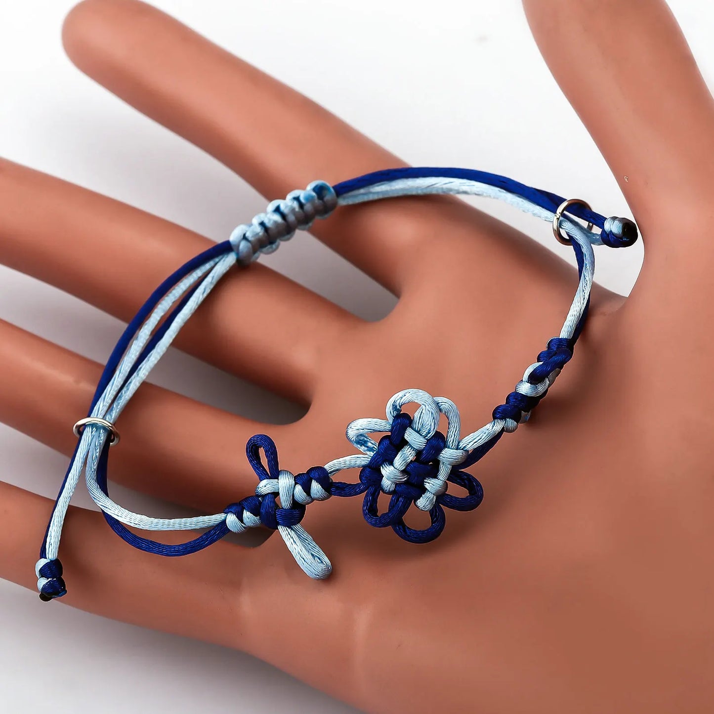 Cartoon Demon Hunter of KPop Rumi Cosplay Two Tone knot Hand Rope Wristband Bracelet Strap Costume Accessories Halloween