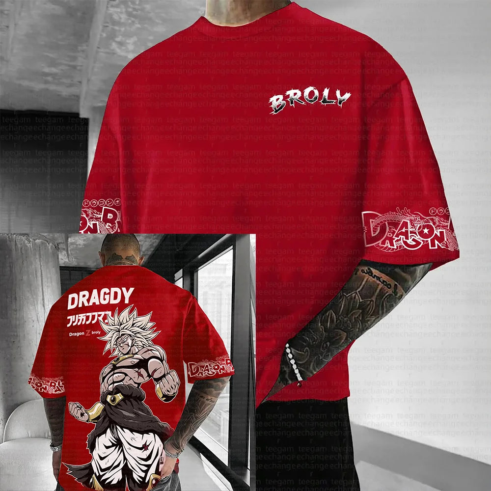 Anime Printed Tee - Premium Cotton, Elastic & Comfortable | Trendy Crew Neck T-shirt | Must-Have T-shirt for Anime Lovers!