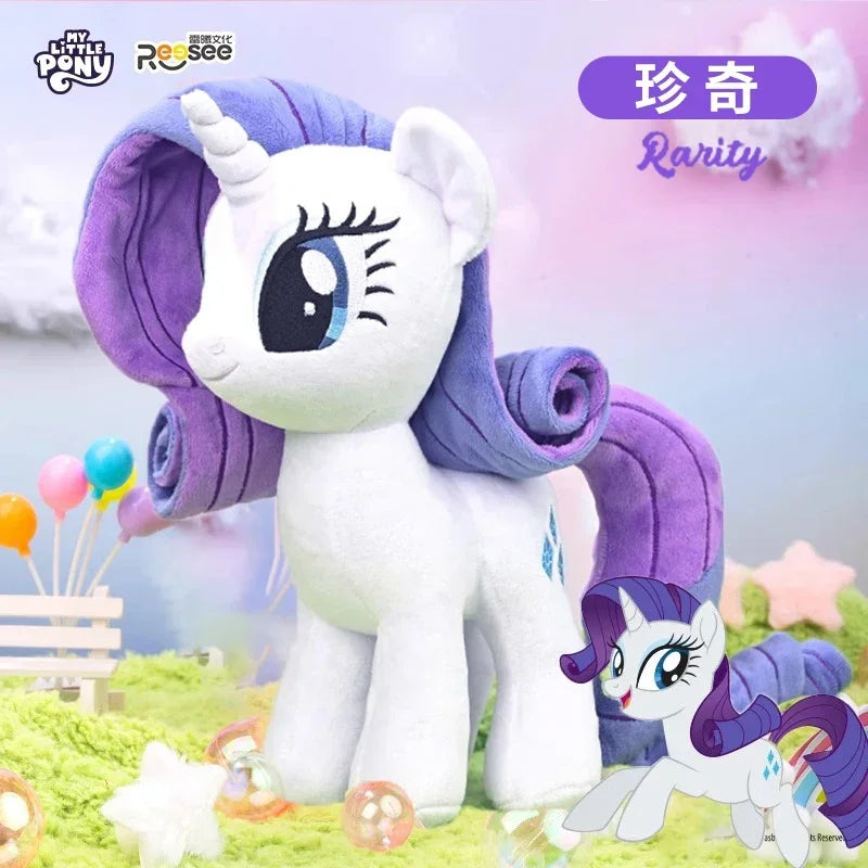 35/30CM My Little Pony Plush Toys Twilight Sparkle Pinkie Pie Fluttershy Rainbow Dash Soft Stuffed Unicorn Toys for Kids Gift