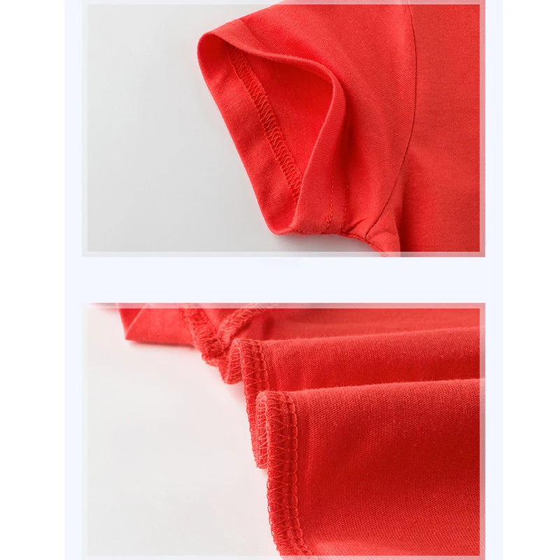 New Gabby Dollhouse T-shirt for Child A-Z Letters Tee Fashion Tops Cute Cartoon Girl Clothes Anime Kids Summer Short Sleeve Gift