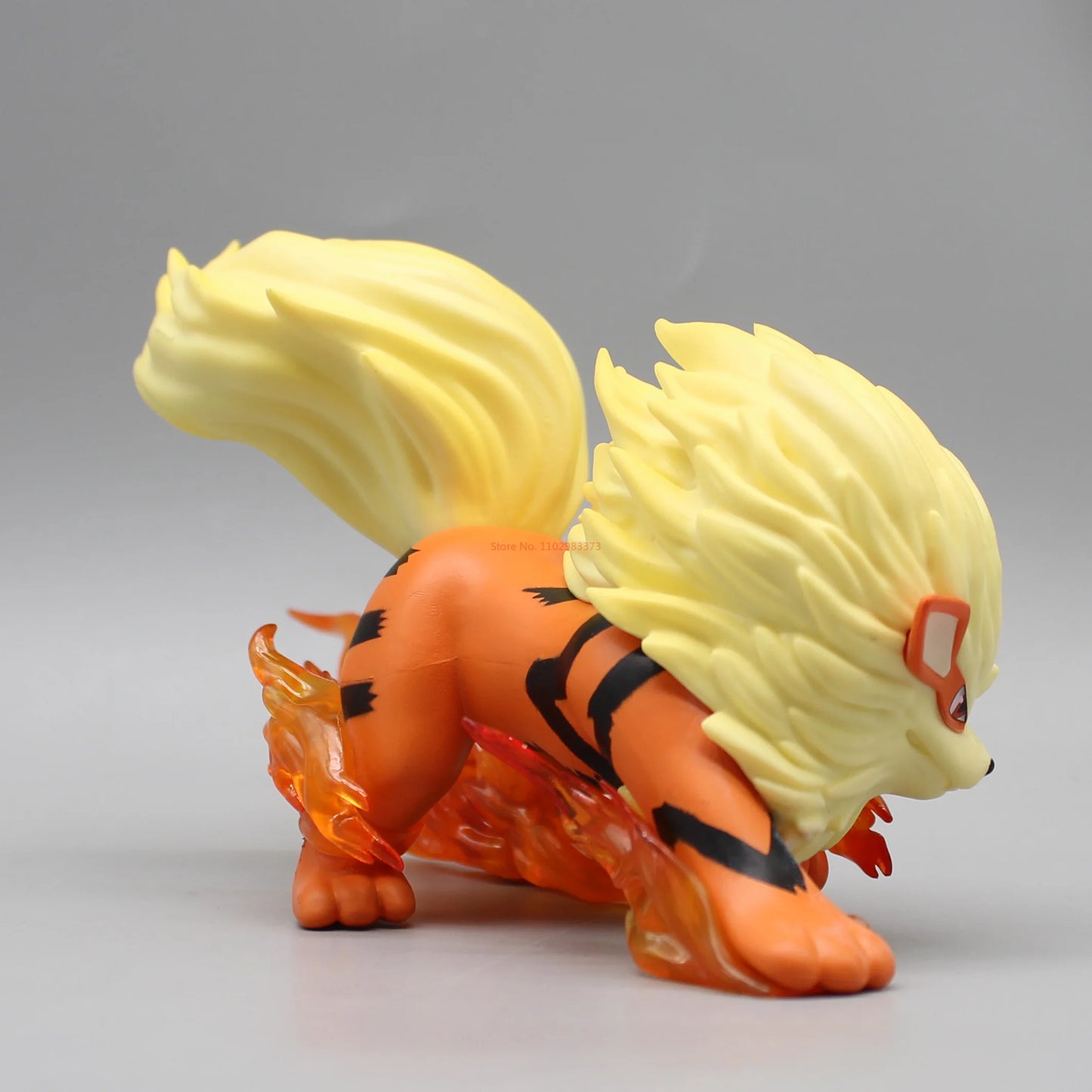 Arcanine And Growlithe Anime Figurine Model Kawaii Decoration Doll Children Toys Statue Collectible Ornament Boys Gifts