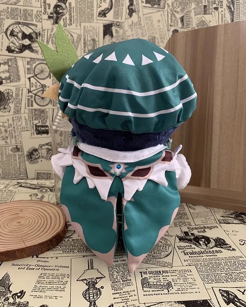 Anime Genshin Impact Plush Wanderer Kinich Scaramouche Xiao Venti Cotton changing doll Stuffed Animals Kids toy gifts Clothing