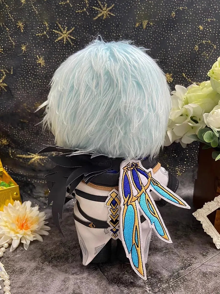 Anime Genshin Impact Plush Wanderer Kinich Scaramouche Xiao Venti Cotton changing doll Stuffed Animals Kids toy gifts Clothing