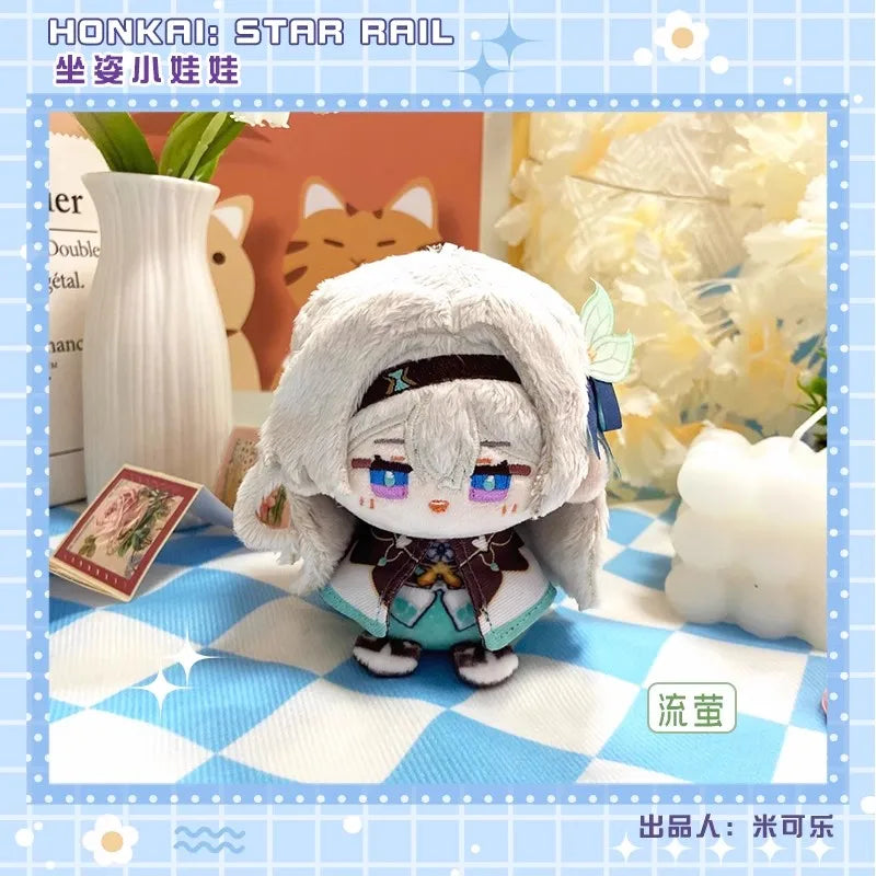 12cm Mini Anime Honkai: Star Rail Plush Doll Huohuo Serval Boothill Topaz Argenti Blade Jing Yuan Kafka boys girls gift Kids toy