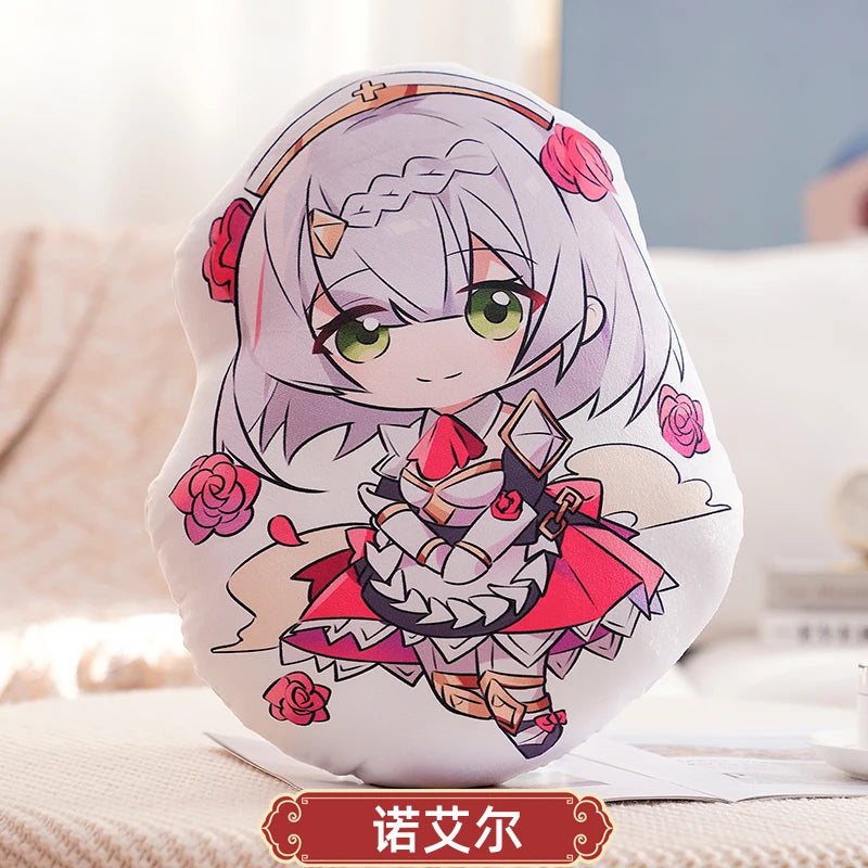 45cm Genshin Impact Plush Doll Toy Zhong Li Xiao Hu TaoTartaglia Venti Kaeya Soft Stuffed Pillow Kids Christmas Plushies Gifts