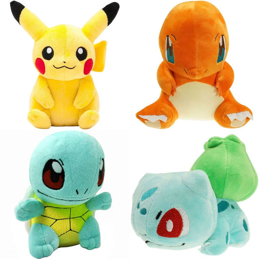 Anime Pokemon Plush Pikachu Toys Cyndaquil Stuffed Snorlax Gengar Charizard Blastoise Claw Machine Doll Exquisite Gift For Kids