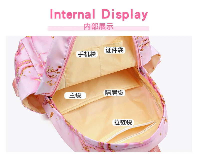 3pcs Movie Kpop Demon Hunters Backpack Lunch Bag Pencil Case Set Student Anime Fashion Schoolbag Pen Case Bento Pouch Suit Gifts