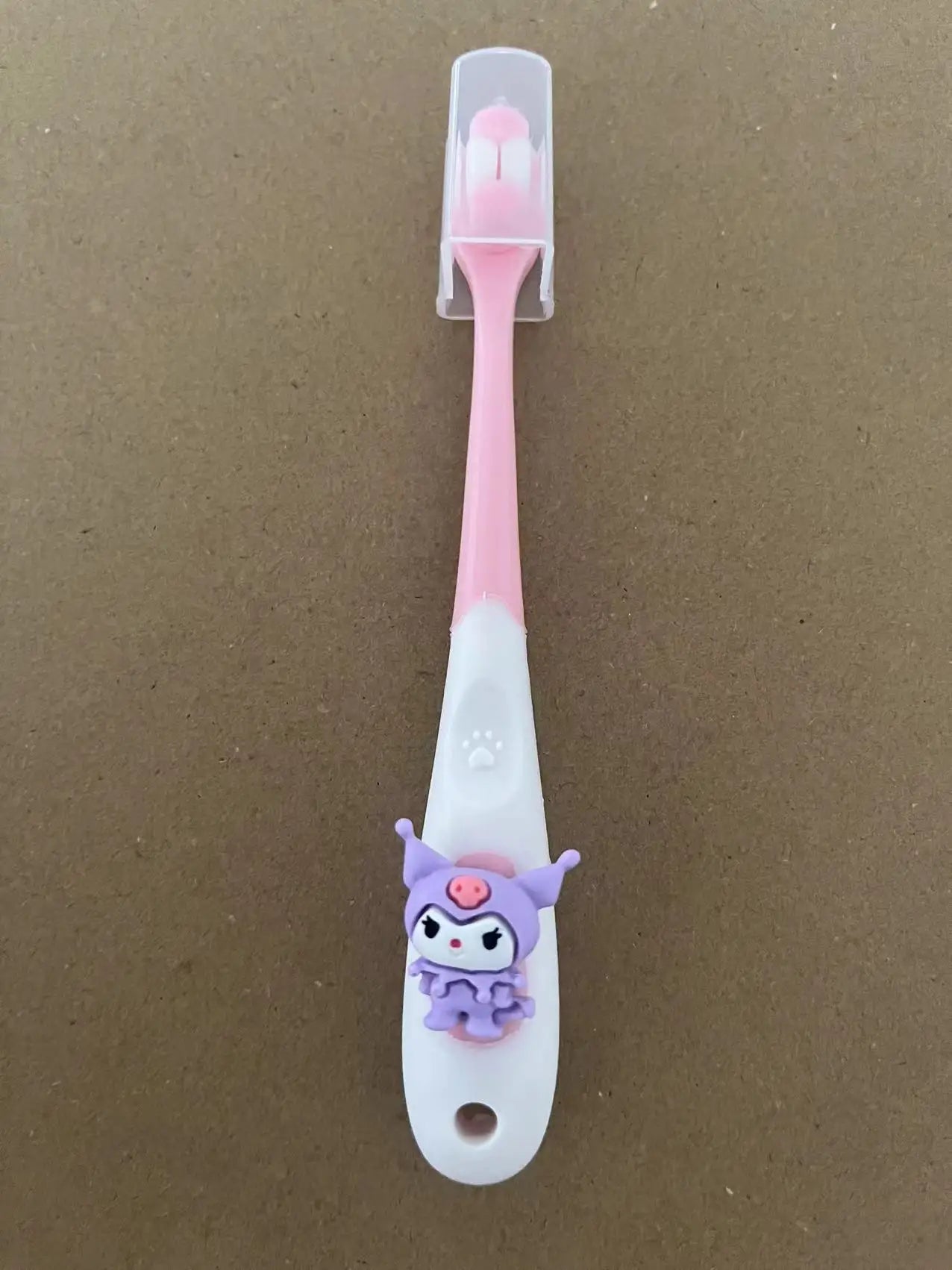 Sanrio Children Toothbrush Anime My Melody Kuromi Household Soft Tooth Brush Kawaii Teeth Cleaning Oral Tool Cartoon Kids Gifts
