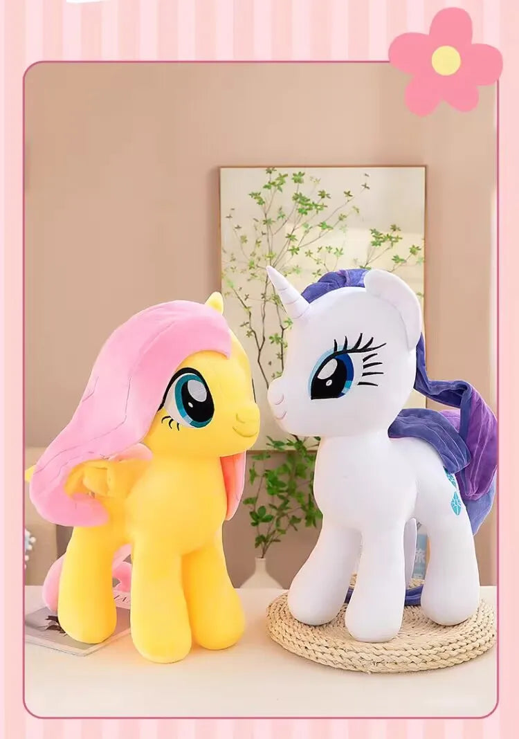 New 30/40/50cm Anime My Little Pony Prototype Plush Doll Anime Soft Pillow Girl Fluttershy Sofa Ornaments Children'S Toys Gift