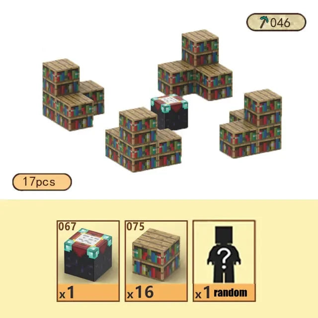 Magnetic Building Blocks Mine Cube Magnet World Set for Boy Girl Kid Age 3+ DIY Model Children Stem Montessori Sensory Toy