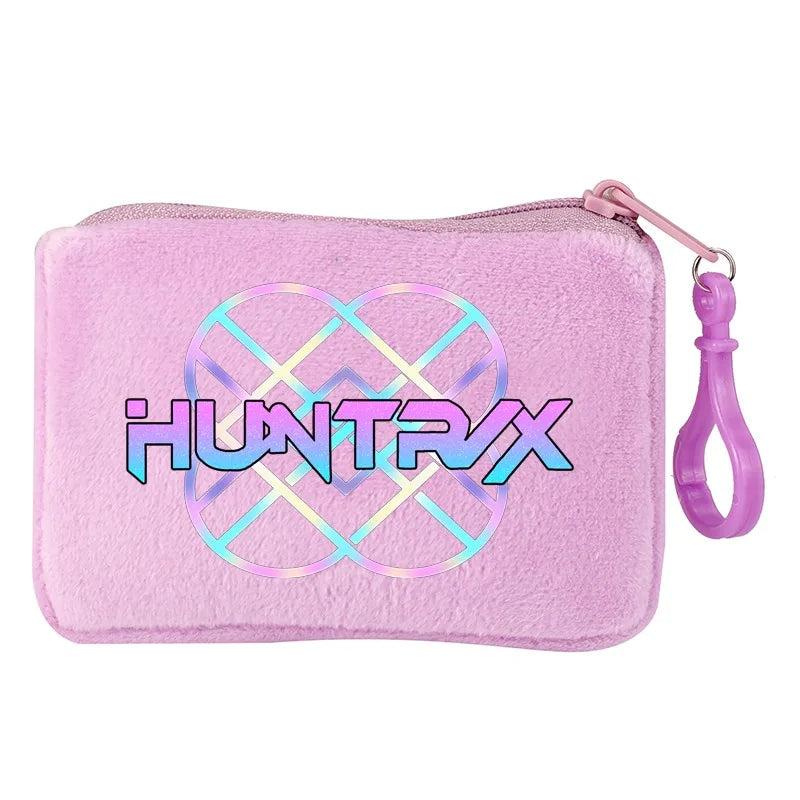 KPop Demon Hunters Party Favors Coin Purse Boy Cartoon Small Wallet Portable Cute Change Storage Bag Women Girl Birthday Gift