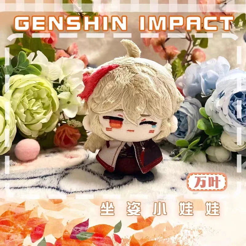 Genshin Impact Plush Wriothesley Neuvillette Kaveh Xiao Furina Lyney Arlecchino Gaming Tighnari Dolls Bag Pendant Keychain Gift
